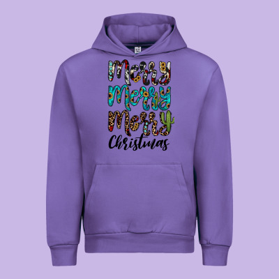 Merry Christmas Urban Hoodie Designed By Jahusdesignshop