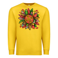 Lemon watermelon sunflower Premium Sweatshirt - texasbilliewilder