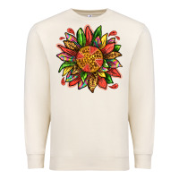 Sandshell watermelon sunflower Premium Sweatshirt - texasbilliewilder