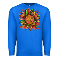 True Royal watermelon sunflower Premium Sweatshirt - texasbilliewilder