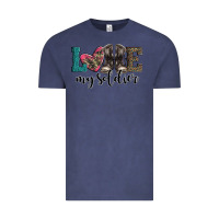 Vintage Denim armed forces day love my soldier Vintage Tee - Artiststas