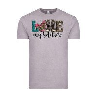 Vintage Zinc armed forces day love my soldier Vintage Tee - Artiststas