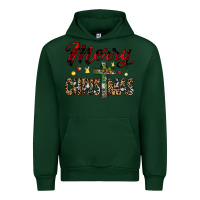 Forest Green merry christmas Urban Hoodie - JahusDesignShop