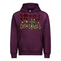 Mauve Wine merry christmas Urban Hoodie - JahusDesignShop