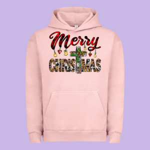 Merry Christmas Urban Hoodie Designed By Jahusdesignshop