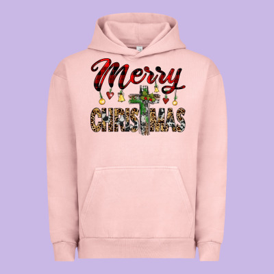 Merry Christmas Urban Hoodie Designed By Jahusdesignshop