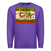 Purple CMA Certified Medical Assistant Premium Sweatshirt - Zillion Design Studio
