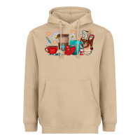 Mushroom Nurse coffee cups Heavyweight Hoodie - texasbilliewilder