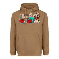 Toasted Coconut Nurse coffee cups Heavyweight Hoodie - texasbilliewilder