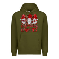 Army Green hangin' with my gnomies Premium Hoodie - JahusDesignShop