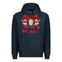 Navy hangin' with my gnomies Premium Hoodie - JahusDesignShop