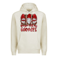 Oatmeal Heather hangin' with my gnomies Premium Hoodie - JahusDesignShop