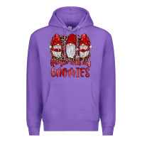 Purple hangin' with my gnomies Premium Hoodie - JahusDesignShop