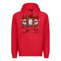 Red hangin' with my gnomies Premium Hoodie - JahusDesignShop