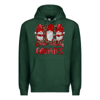 Sports Green hangin' with my gnomies Premium Hoodie - JahusDesignShop