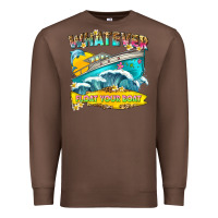 Chestnut whatever float your boat Premium Sweatshirt - texasbilliewilder