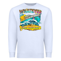 White whatever float your boat Premium Sweatshirt - texasbilliewilder