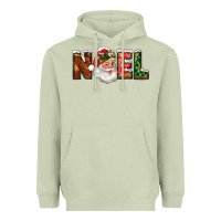 Matcha Western Noel Santa Claus Heavyweight Hoodie - RanaPortraitStore