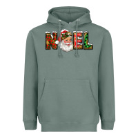 Western Noel Santa Claus Heavyweight Hoodie | Teevron