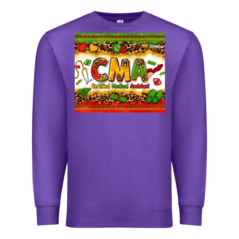Certified Medical Assistant Juneteenth Premium Sweatshirt by Zillion Design Studio | Teevron
