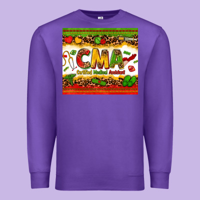 Certified Medical Assistant Juneteenth Premium Sweatshirt Designed By Zillion Design Studio