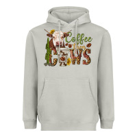Moon Dust coffee then cows Heavyweight Hoodie - texasbilliewilder