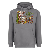 Storm coffee then cows Heavyweight Hoodie - texasbilliewilder