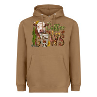 Toasted Coconut coffee then cows Heavyweight Hoodie - texasbilliewilder