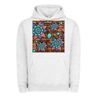 Pigment Lunar Rock 4th of july turquoise gemstone seamless pattern Urban Hoodie - BundleAndBundleShop