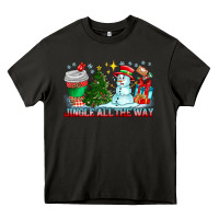 Asphalt Jingle All The Way Heavy Core Tee - CowhideDigitalArt