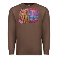 Chestnut sorry ladies my heart belongs to mommy highland cow and calf Premium Sweatshirt - RanaPortraitStore