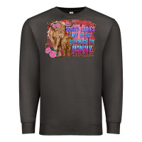 Smoke sorry ladies my heart belongs to mommy highland cow and calf Premium Sweatshirt - RanaPortraitStore