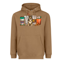 Toasted Coconut collie dog coffee cups Heavyweight Hoodie - texasbilliewilder