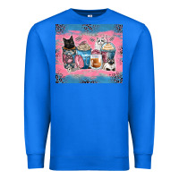 True Royal cat coffee cups Premium Sweatshirt - Zillion Design Studio