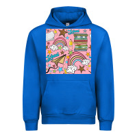 Cobalt school with rainbow seamless pattern Urban Hoodie - BundleAndBundleShop