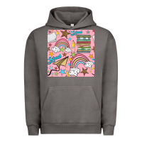 Pigment Tornado school with rainbow seamless pattern Urban Hoodie - BundleAndBundleShop