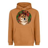 Meerkat Shiba Inu Christmas Heavyweight Hoodie - RanaPortraitStore