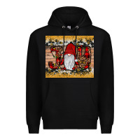 Black gnome joy Premium Hoodie - JahusDesignShop