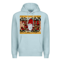 Blue Mist gnome joy Premium Hoodie - JahusDesignShop