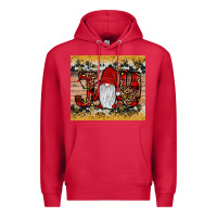Cardinal gnome joy Premium Hoodie - JahusDesignShop
