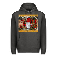 Charcoal Heather gnome joy Premium Hoodie - JahusDesignShop