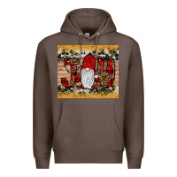 Coffee gnome joy Premium Hoodie - JahusDesignShop