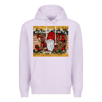 Lilac gnome joy Premium Hoodie - JahusDesignShop