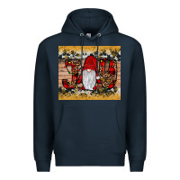 Navy gnome joy Premium Hoodie - JahusDesignShop