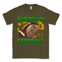 Army Green american football Classic Tee - BundleAndBundleShop