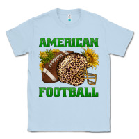 Dusty Blue american football Classic Tee - BundleAndBundleShop