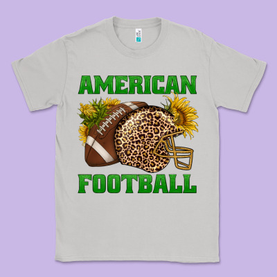 American Football Classic Tee Designed By Bundleandbundleshop