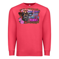 Cardinal sorry ladies my heart belongs to mommy highland calf Premium Sweatshirt - RanaPortraitStore