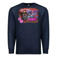 Navy sorry ladies my heart belongs to mommy highland calf Premium Sweatshirt - RanaPortraitStore