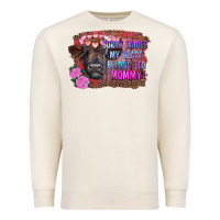 Sandshell sorry ladies my heart belongs to mommy highland calf Premium Sweatshirt - RanaPortraitStore